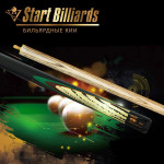 Кий Startbilliards РП дуб,черный 2РС 158 см.